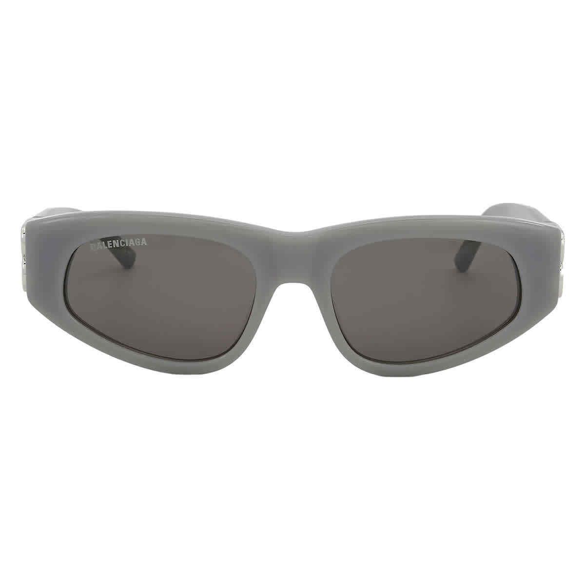 Balenciaga Grey Cat Eye Ladies Sunglasses BB0095S 015 53 BB0095S 015 53