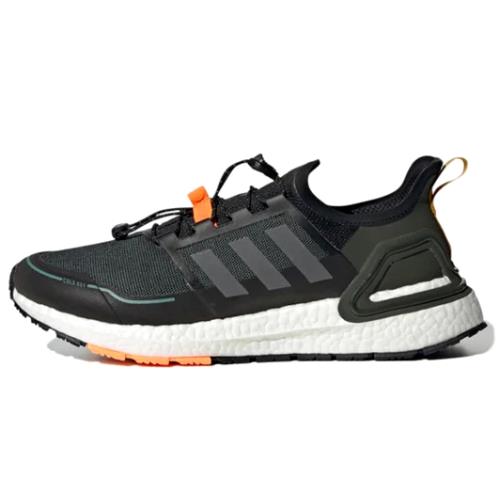 Adidas Ultraboost C.rdy Cold Ready Black Grey Orange Athletic Running Shoes