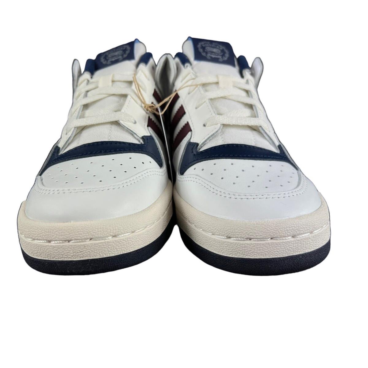 Adidas Forum Low CL Off White Shadow Red Blue Shoes ID1719 Men`s Sizes 9 - 13 - Ivory