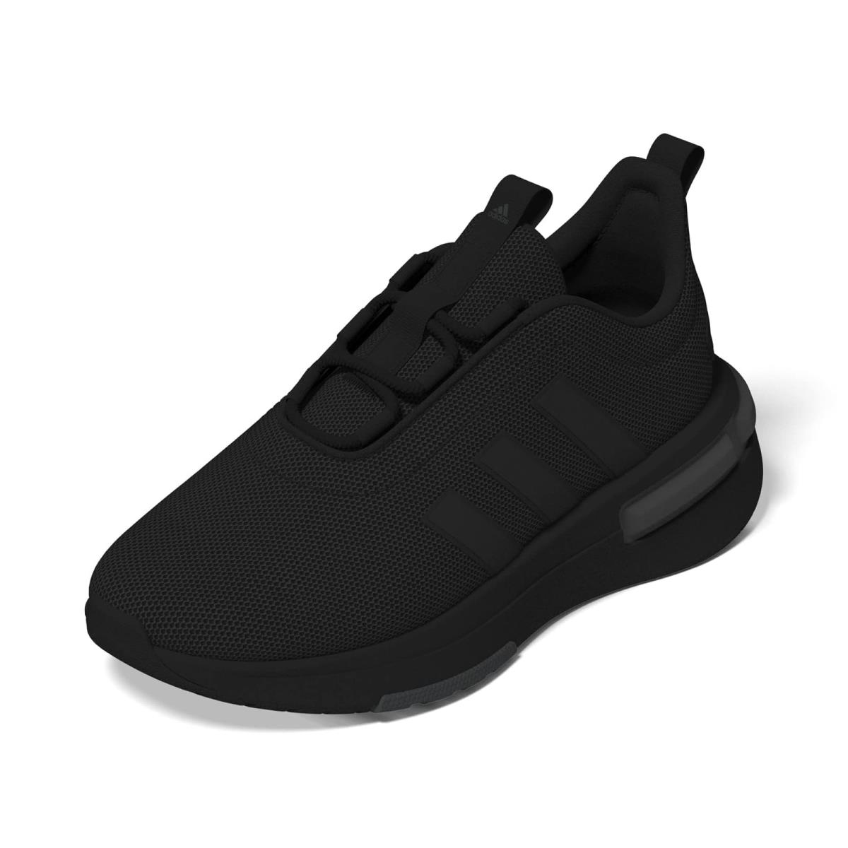 Boy`s Sneakers Athletic Shoes Adidas Kids Racer TR23 Little Kid/big Kid Core Black/Core Black/Grey Five