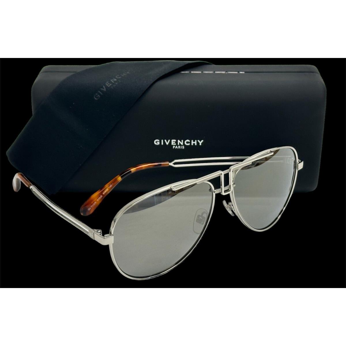 Givenchy GV7110S 010/UE Palladium/gray Mirrored 61mm Sunglasses