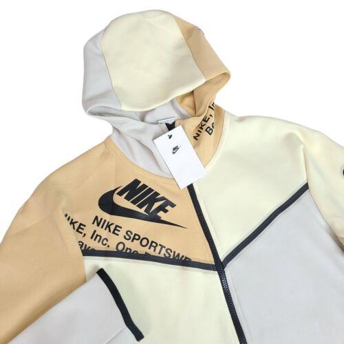 Nike Mens Medium Large XL Xxl Sportswear Tech Fleece Windrunner Full Zip Hoodie