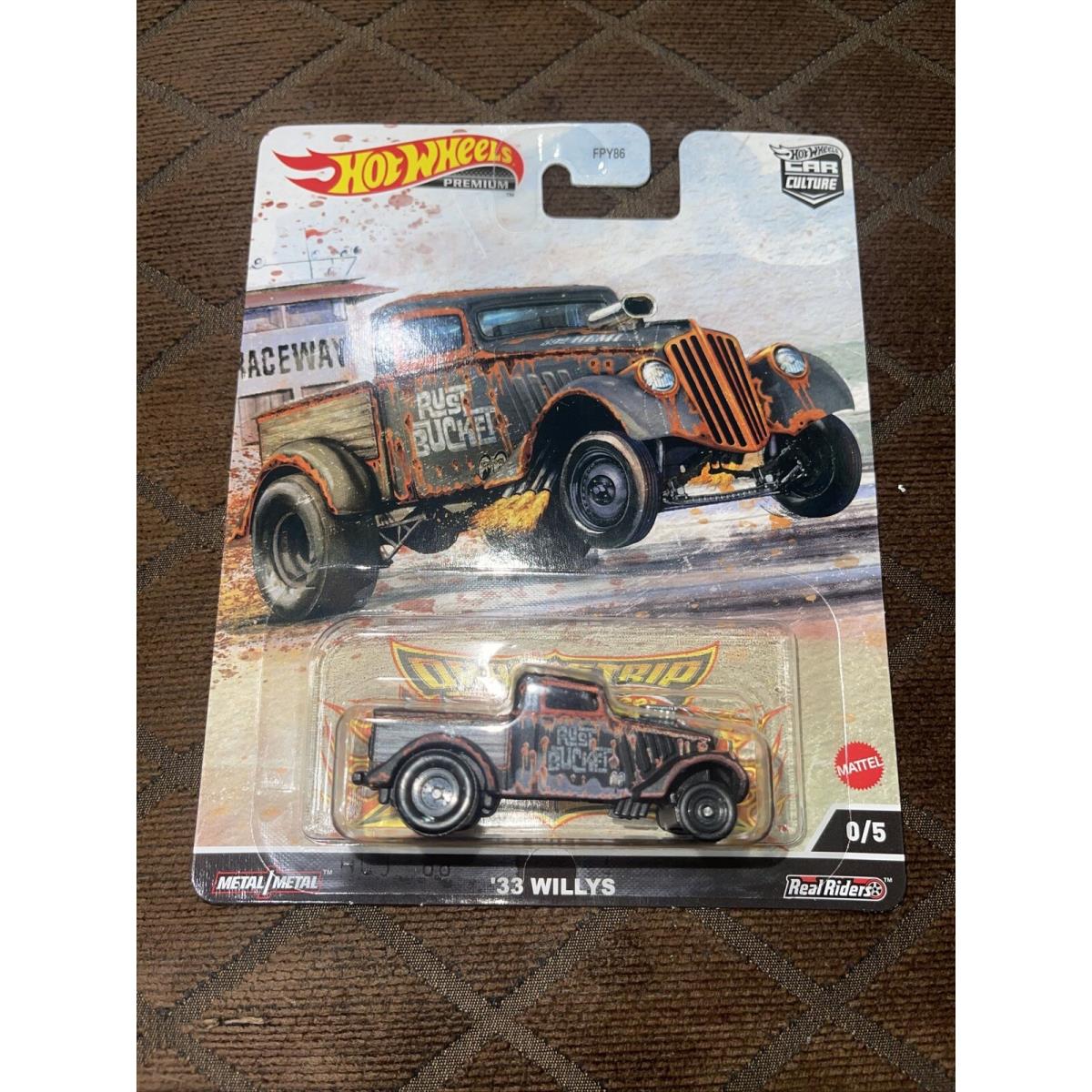 2022 Hot Wheels Car Culture Drag Strip Demons `33 Willys Chase