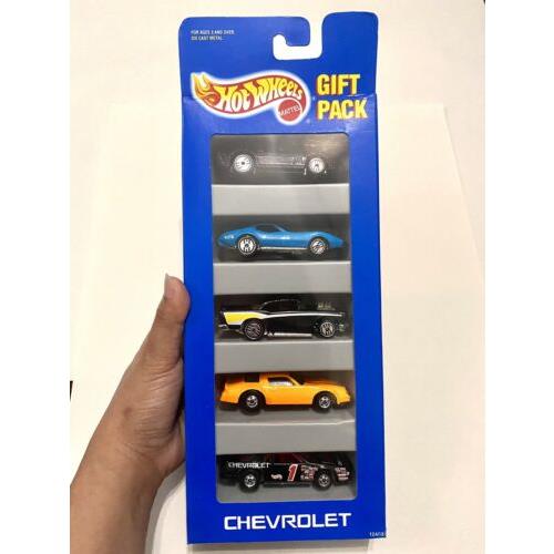 Hot Wheels Mattel 1993 Gift Pack Chevrolet 5 Cars
