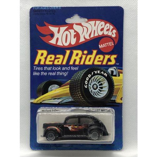 Hot Wheels Real Riders `40 Ford 2-Door No. 4367 1982 with Protector