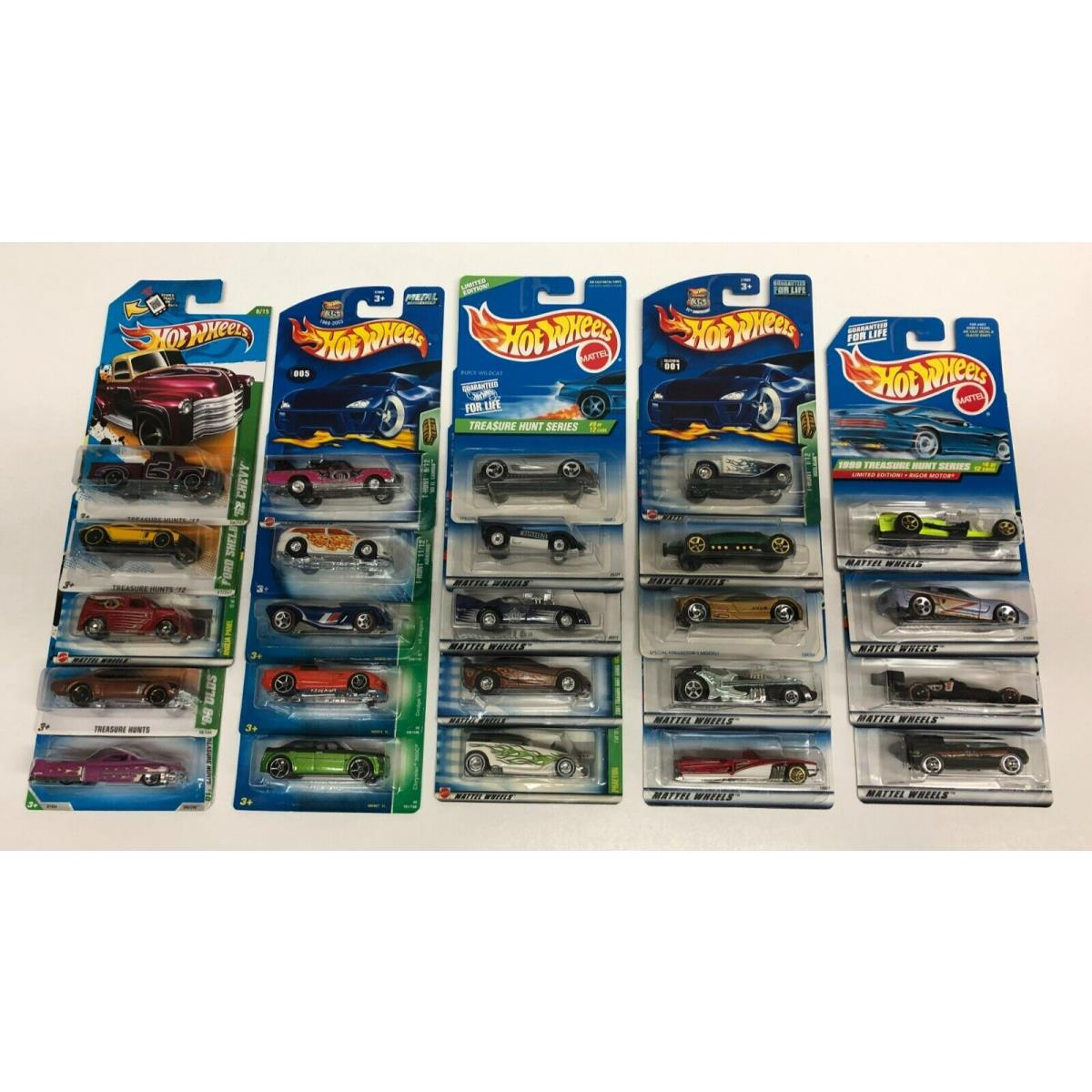 24 Different Hot Wheels Treasure Hunts Minty Condition