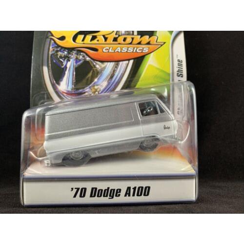 2007 Hot Wheels - Custom Classics - 1970 `70 Dodge A100 - Showroom Shine - Rare