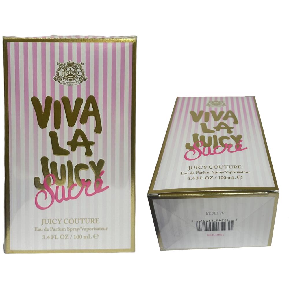 Viva la Juicy Sucre By Juicy Couture Women Perfume Edp Spray 3.4oz / 100ml