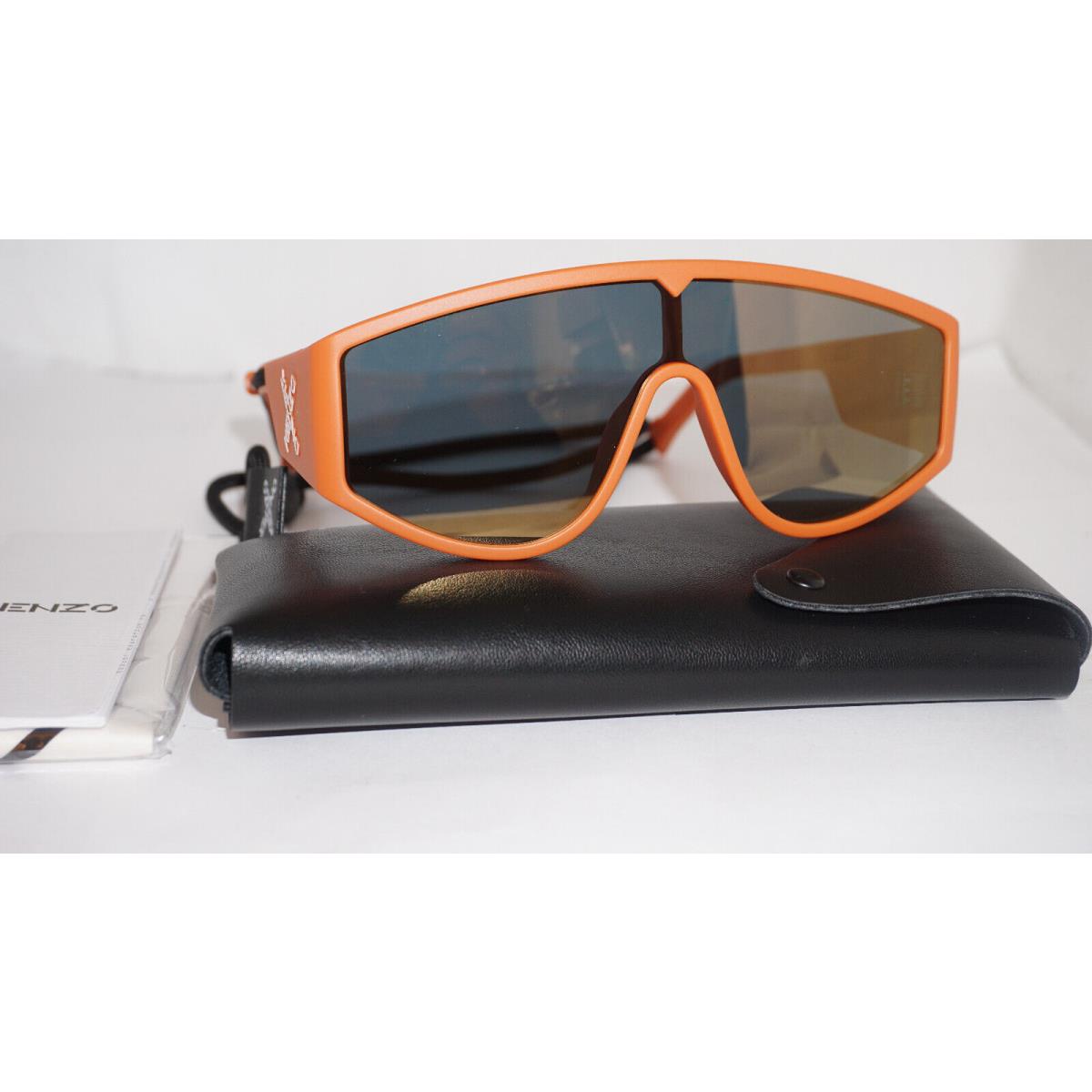 Kenzo Sunglasses Brown Grey Mirror KZ40132U 43C 00 0 145