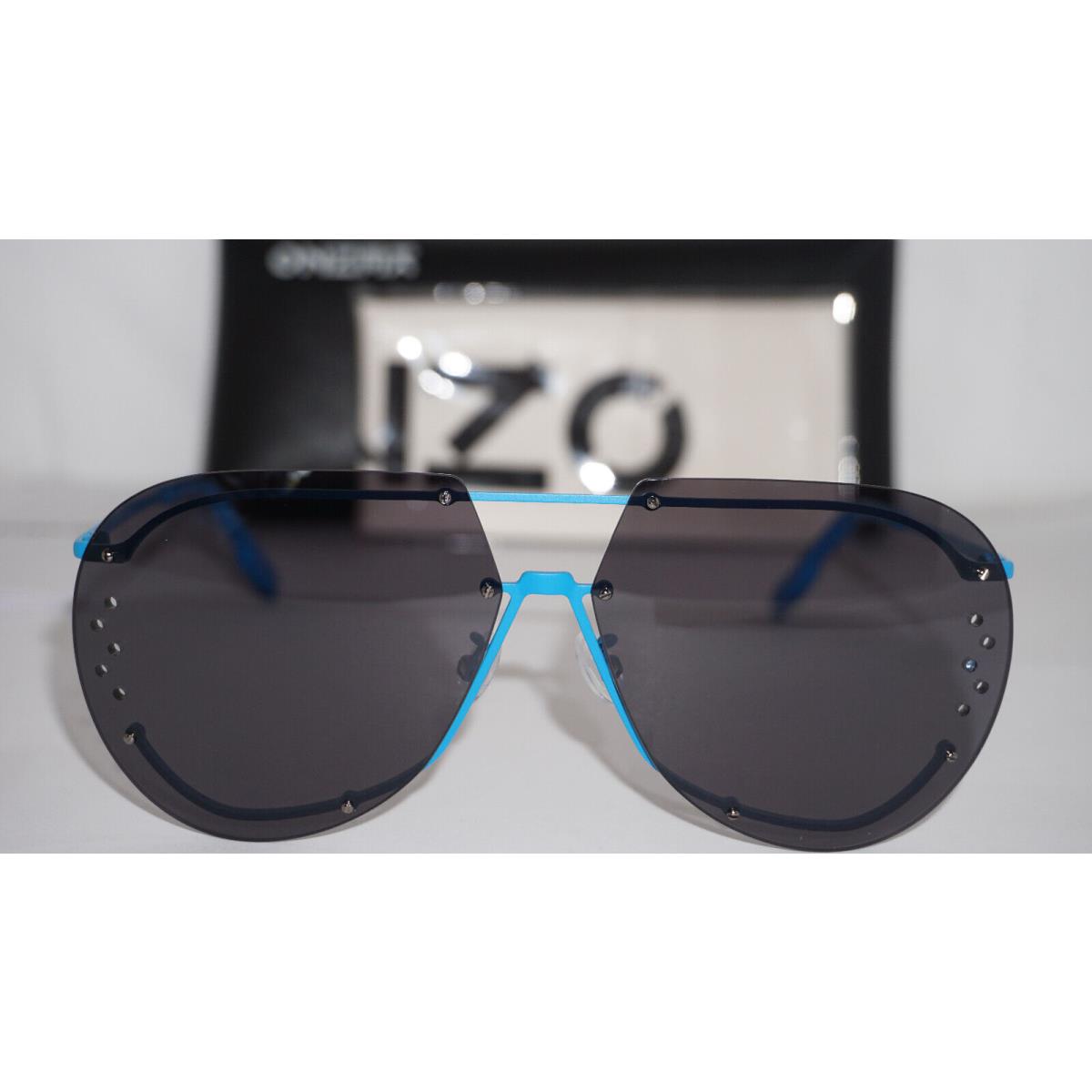 Kenzo Sunglasses Aviator Rimless Blue Grey KZ40058U 88A 63 12 145