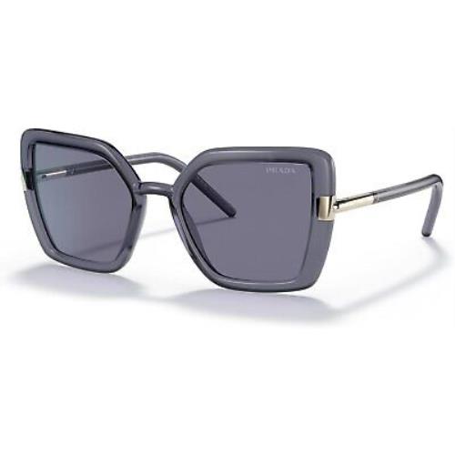 Prada PR 09WS 06M420 54mm Crystal Blue Butterfly Sunglasses Blue Solid