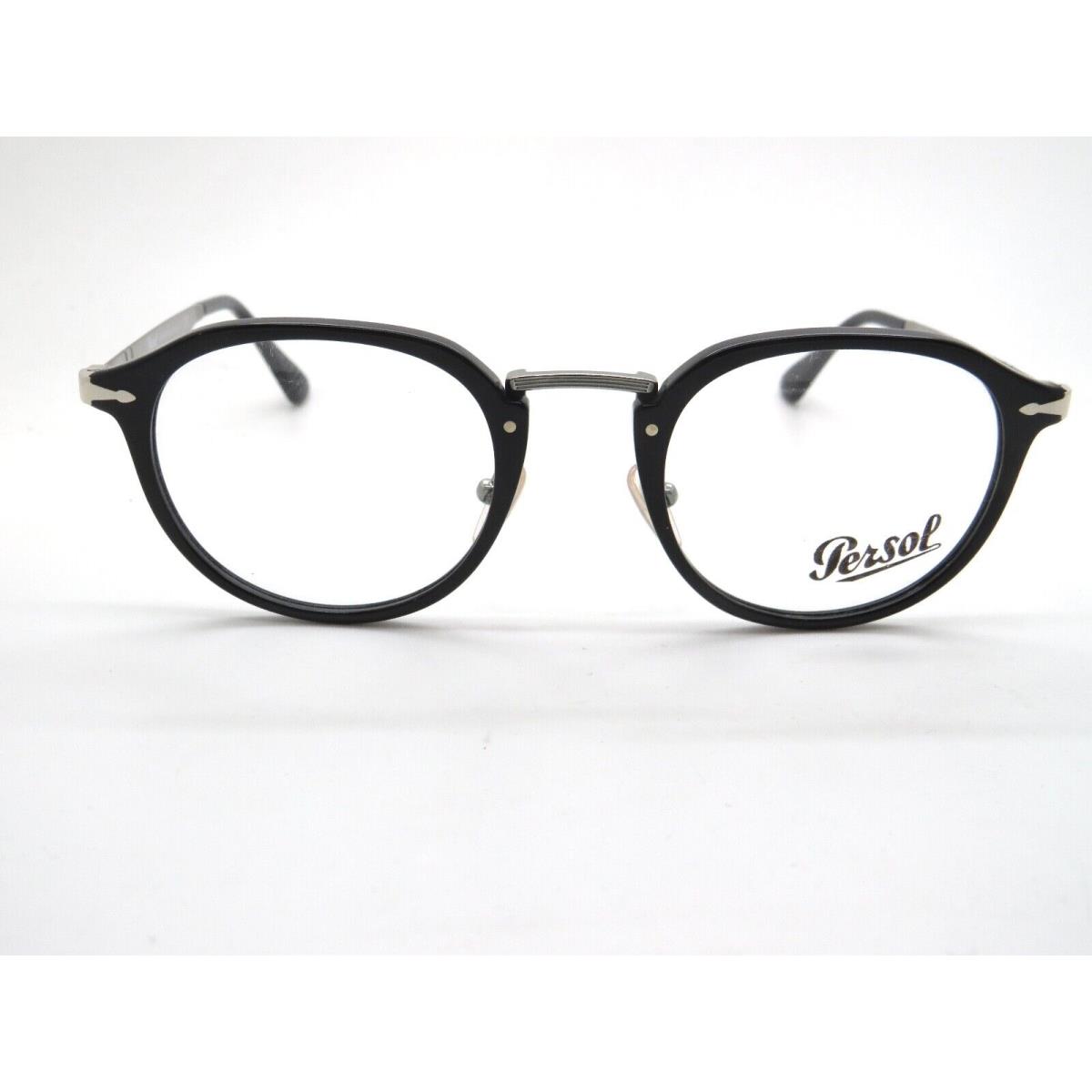 Persol Calligrapher Edition PO 3168-V 95 Black/silver 50mm Eyeglasses