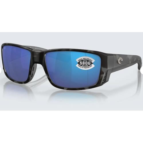 Costa Del Mar Tuna Alley Pro Tiger Shark/580 Blue Mirror Glass 580G