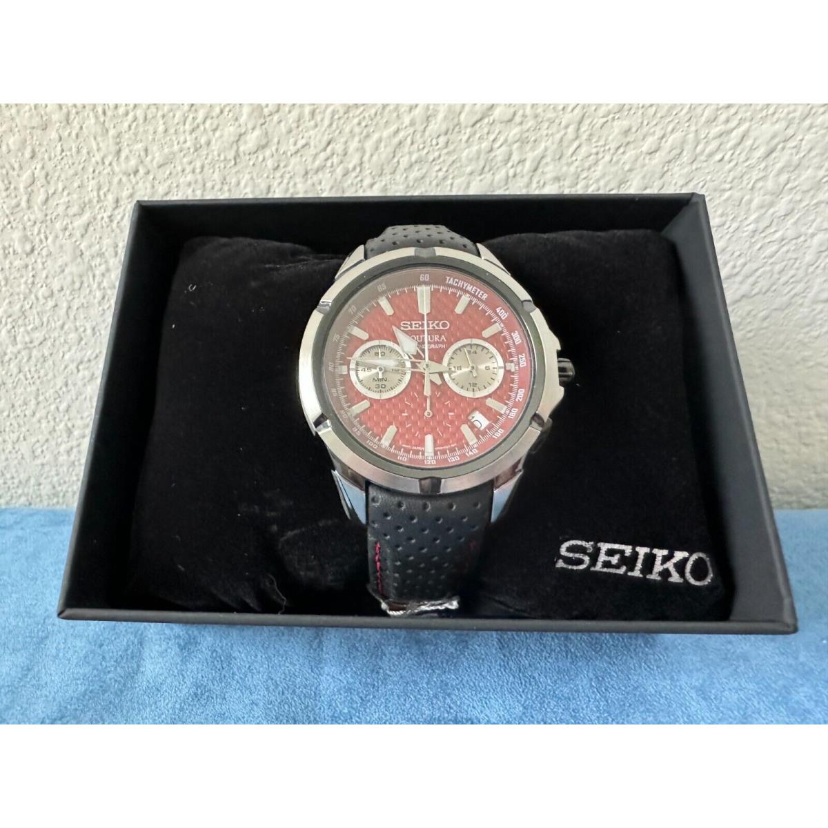 Seiko Coutura Collection Quartz Chronograph Watch For Men SSB435