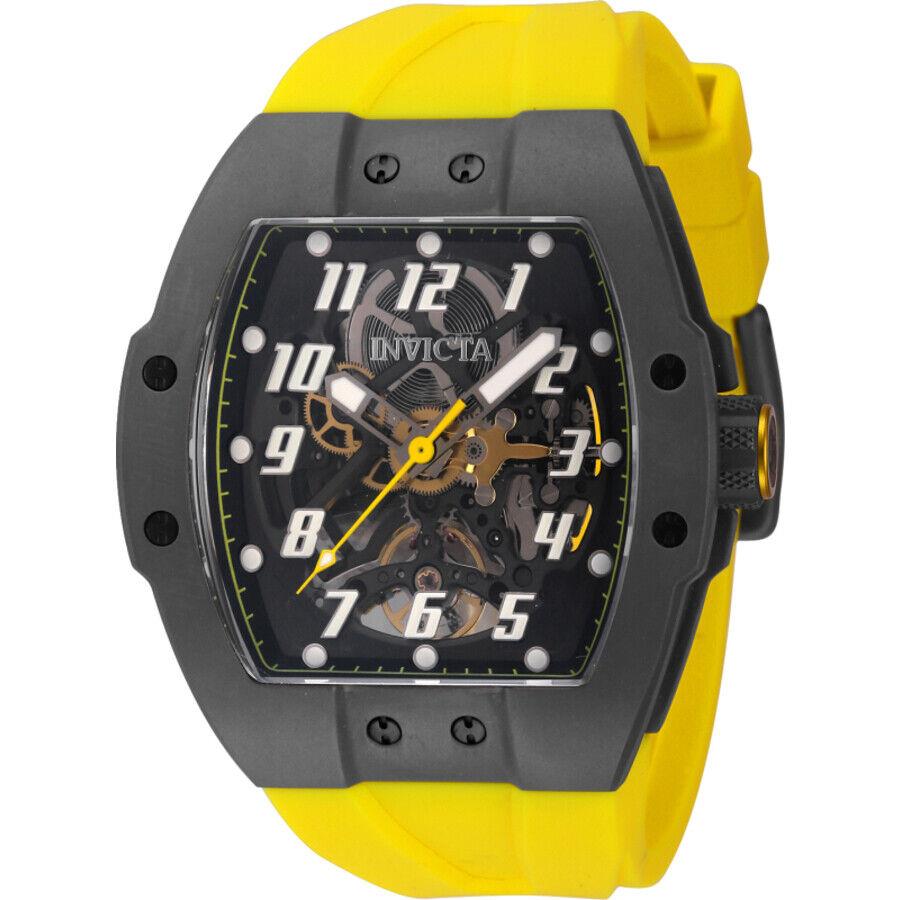 Invicta JM Correa Titanium Automatic Black Dial Men`s Watch 44401