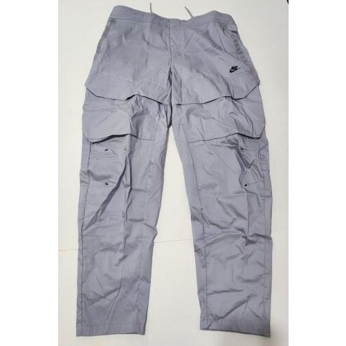 Nike Nsw Tech Essential Woven Utility Cargo Pants Size 34 Men Purple DD6570 521