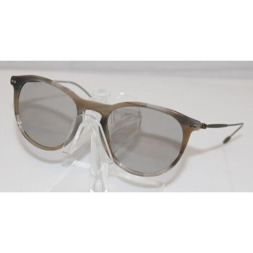 Giorgio Armani AR8108 5659/87 Havana Gray Stripe Sunglasses