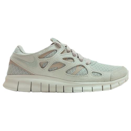 Nike Free Run 2 Womens Running Shoes Light Bone/fossil Stone - 6 - Mulicolor