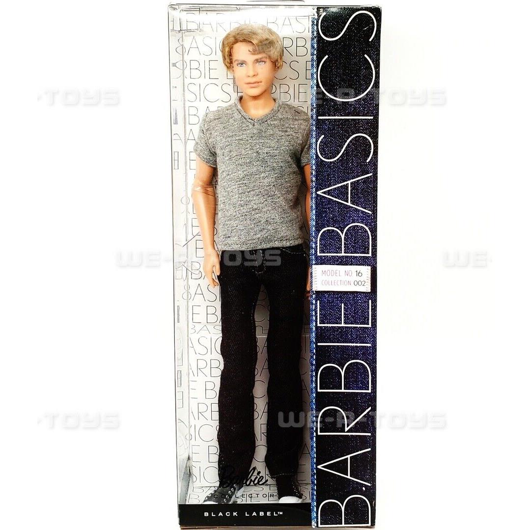 Barbie Basics Blonde Male Doll No. 16 Mattel T7750