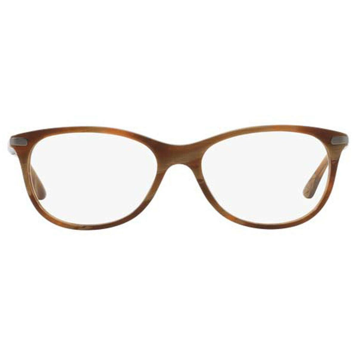 Giorgio Armani AR7015 5134 Matte Horn Brown Eyeglasses Frame 51-16-140 Italy