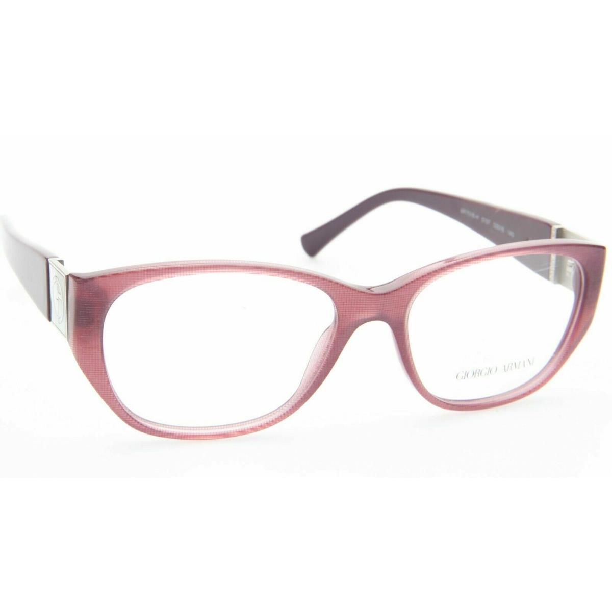 Giorgio Armani eyeglasses  - Cherry , Cherry Fabric Frame, Clear Lens 0