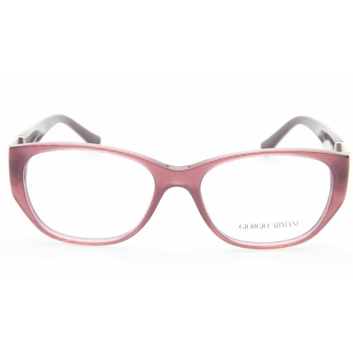 Giorgio Armani eyeglasses  - Cherry , Cherry Fabric Frame, Clear Lens 1