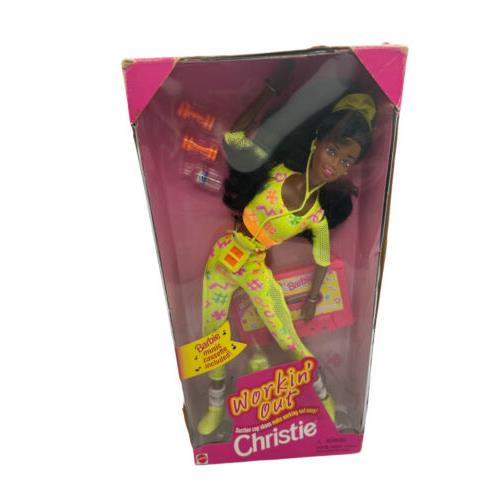 Mattel 1996 Christie Workin Out Cassette Tape Included Minor Box Damage