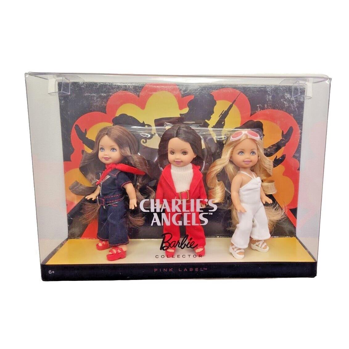 2009 Charlie`s Angels Kelly Dolls Gift Set Barbie Collector Pink Label N6583