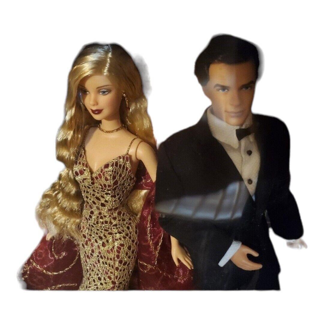 2002 Mattel Collector Edition James Bond 007 Gift Set Barbie Ken Doll