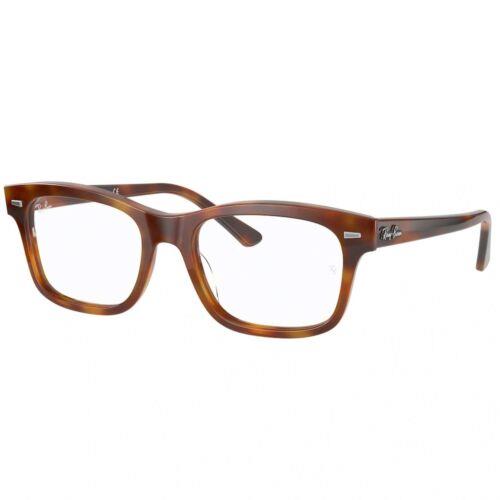 Ray-ban Unisex Eyeglasses Tort Plastic Full-rim Frame Ray Ban 0RX5383 5944