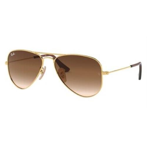 Ray-Ban sunglasses  - Frame: Gold, Lens: Brown Gradient Dark Brown, Model: 0