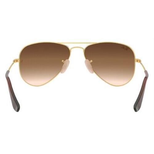 Ray-Ban sunglasses  - Frame: Gold, Lens: Brown Gradient Dark Brown, Model: 2