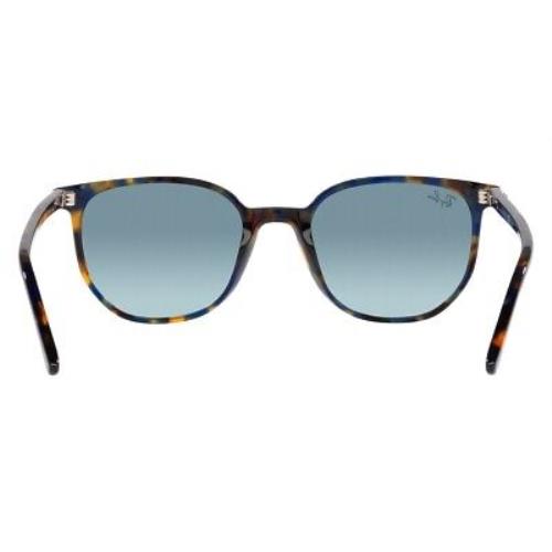 Ray-Ban sunglasses Elliot - Frame: Yellow and Blue Havana / Blue Gradient Gray, Lens: Blue Gradient Gray