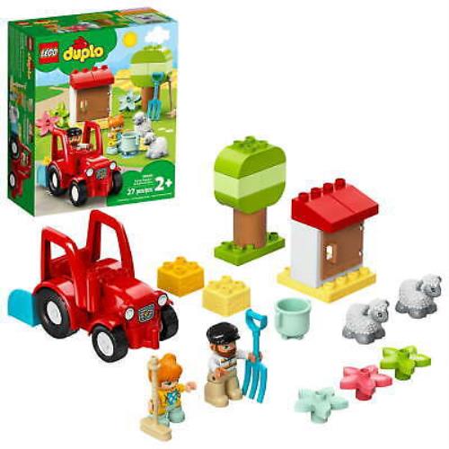 Lego Duplo Town Farm Tractor Animal Care 10950
