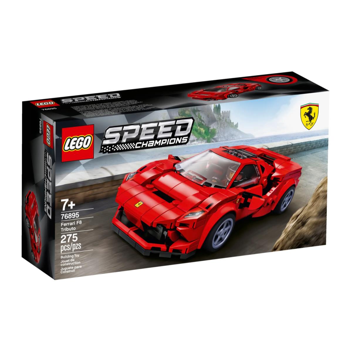 Lego 76895 Speed Champions Ferrari F8 Tributo Retired Set
