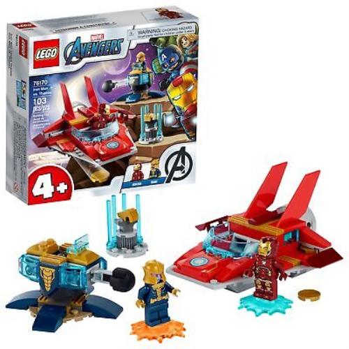 Lego Marvel Avengers Iron Man Vs. Thanos 76170