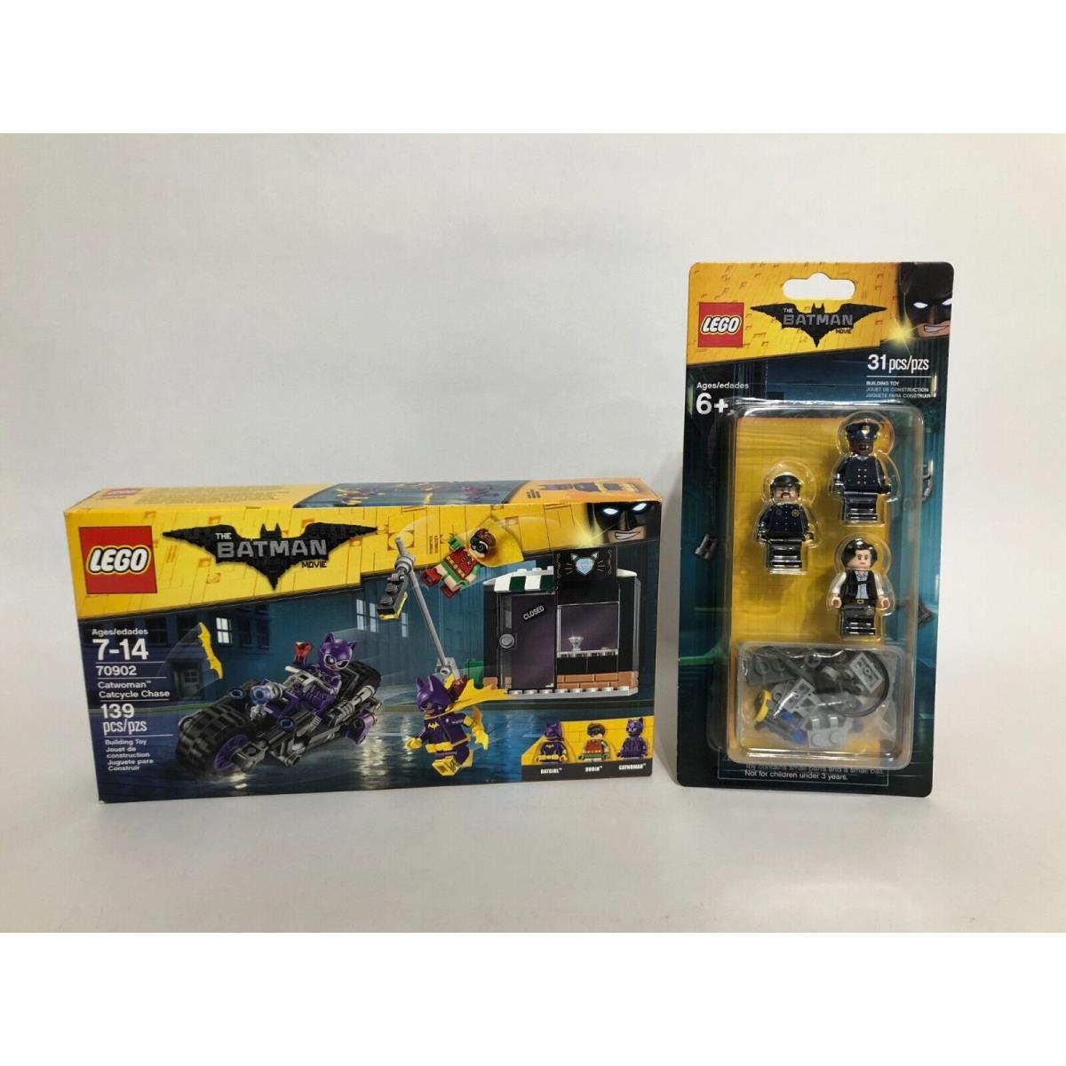 Lego The Batman Movie 70902 Catwoman Catcycle Chase and 853651 Accessory Set