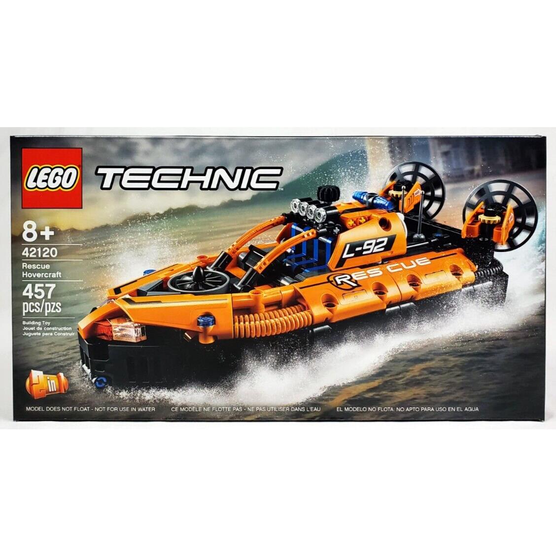 Lego Technic Set 42120 Rescue Hovercraft Ships Free
