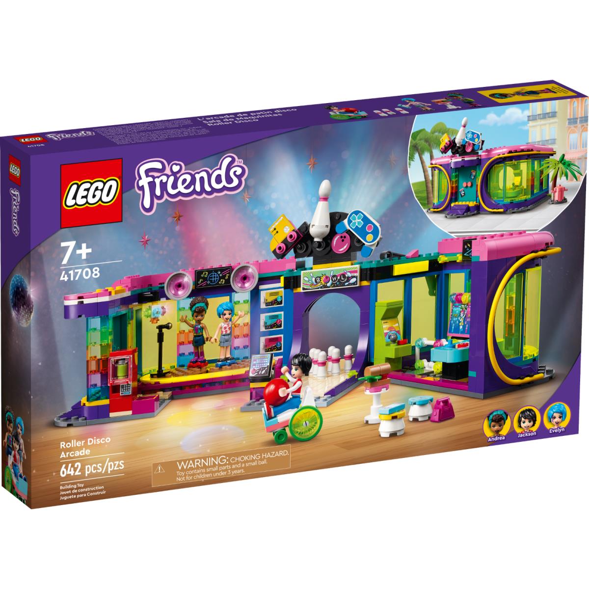 Lego 41708 Friends Roller Disco Arcade