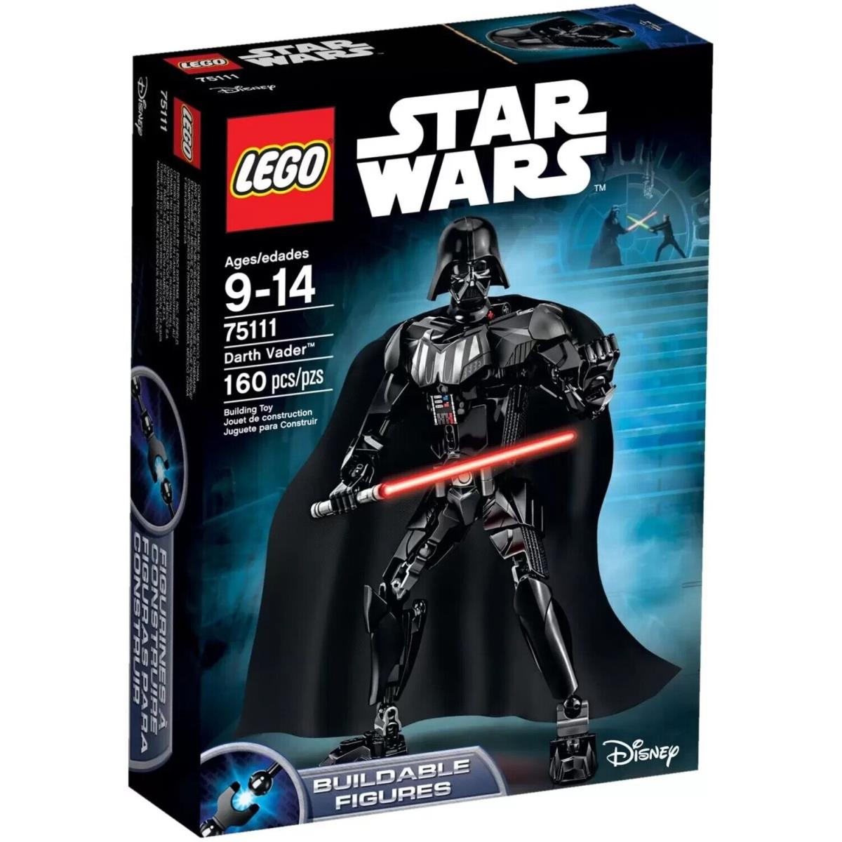 Lego Star Wars Buildable Figure Darth Vader 75111 Buildable Figure