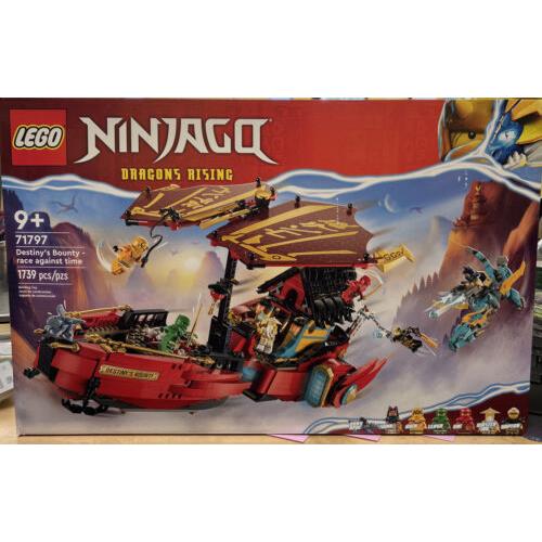 Lego Ninjago 71797 Destiny`s Bounty Race Against Time Building Set