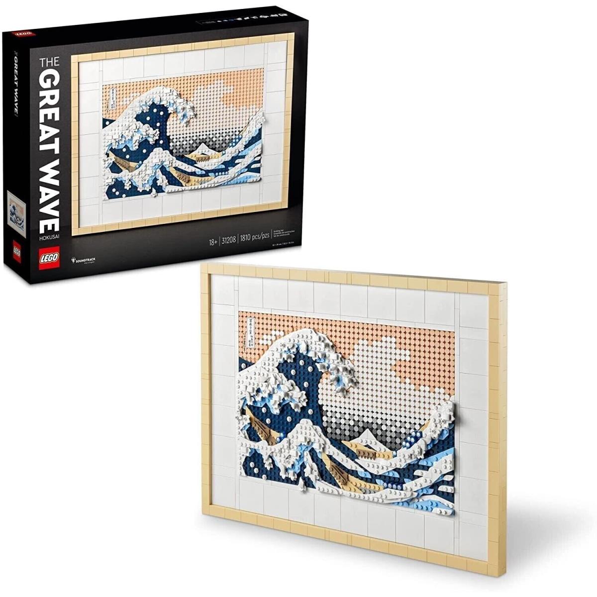 Lego Art Hokusai The Great Wave 31208 Building Set