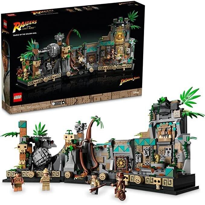 Lego Indiana Jones 77015 Raiders of The Lost Ark Temple of The Golden Idol