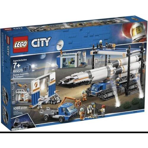 Lego City 60229 Rocket Assembly Transport Retired