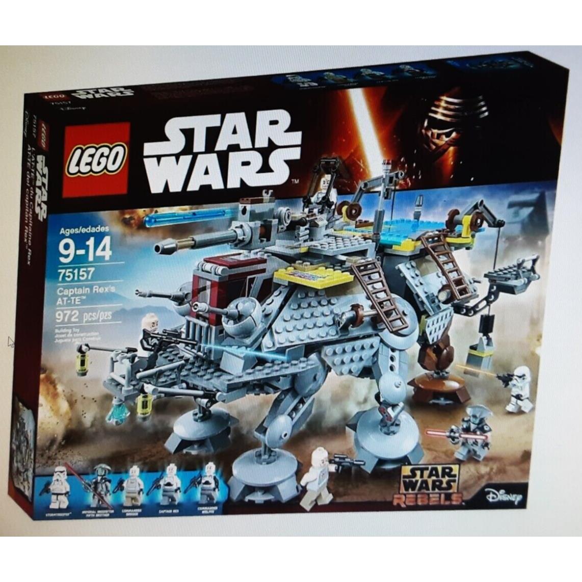 Lego 75157 Star Wars Captain Rex At-te Retired