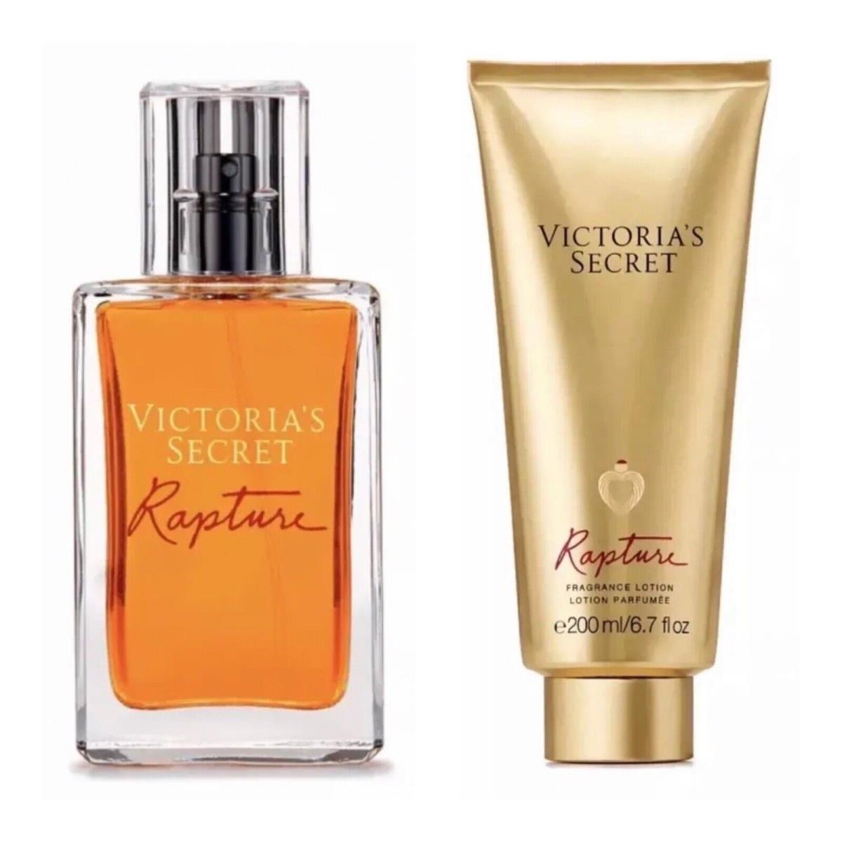 Victoria`s Secret Rapture Eau de Cologne 1.7 Fl.oz. and Fragrance Lotion