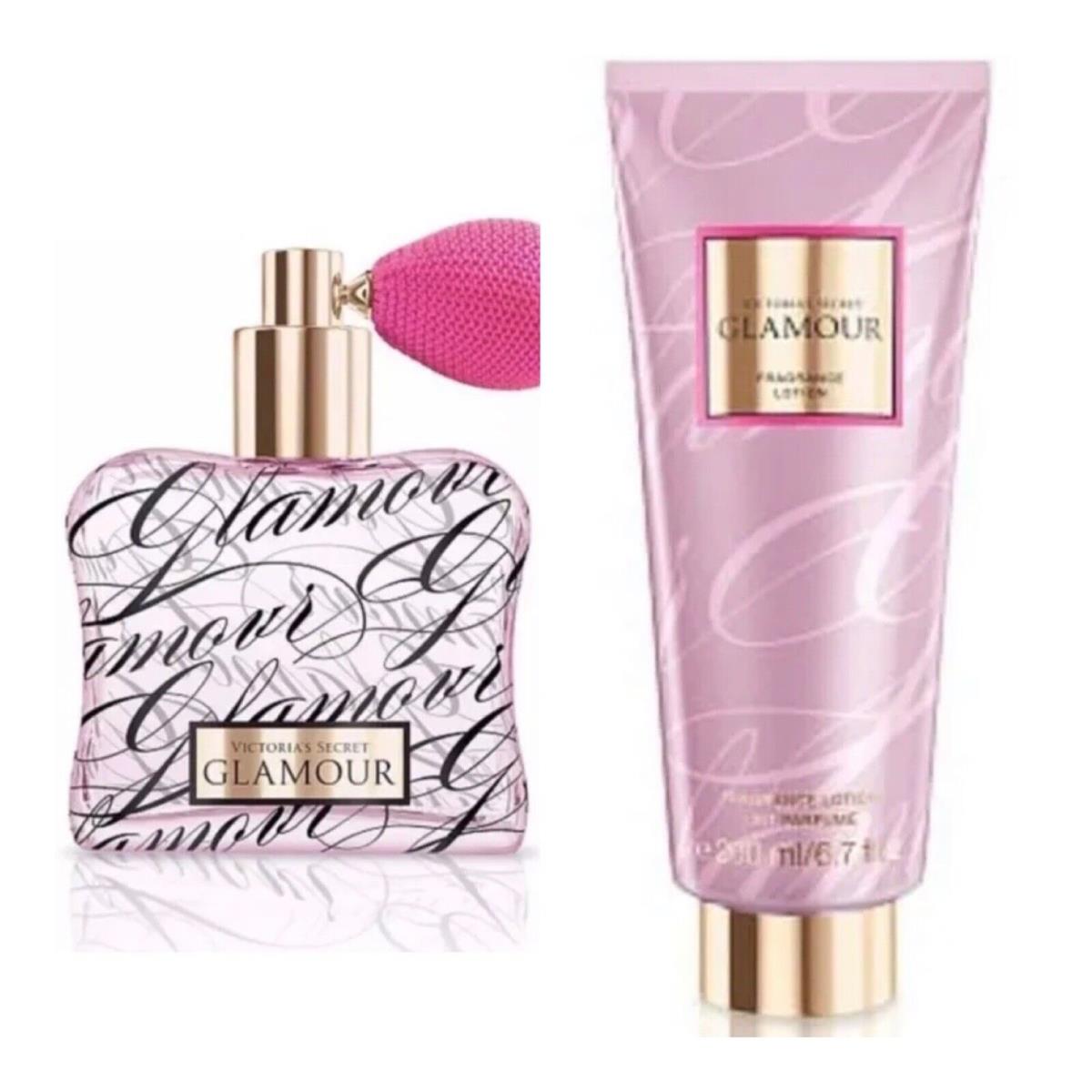 Victoria`s Secret Glamour Eau de Parfum 3.4 Fl.oz. and Fragrance Lotion