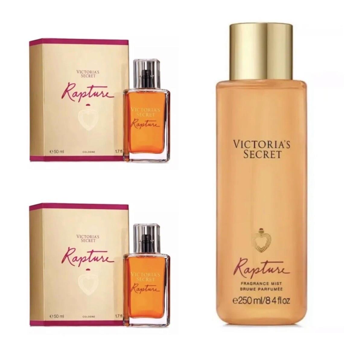 Victoria`s Secret Rapture Eau de Cologne 1.7 Fl.oz. 2 and Fragrance Mist