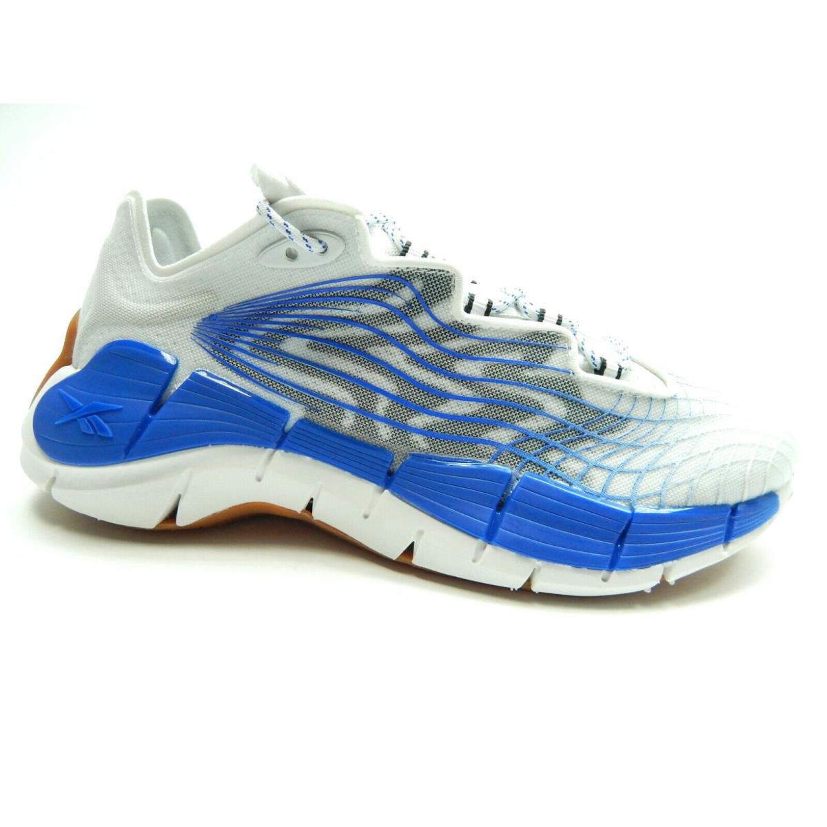 Reebok Zig Kinetica II White Blue FX3019 Running Men Shoes