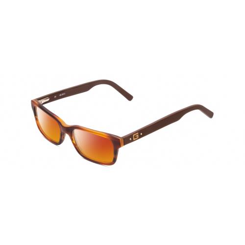 Guess GU9120 Lady Polarized Sunglasses Matte Tortoise Gold Brown 48 mm 4 Options Red Mirror Polar